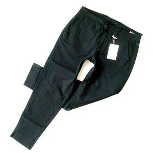 NWT JAG Creston Ankle Crop in Black Stretch Divine Twill Pants 0